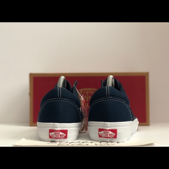 Vans Old Skool (Gum Bumper) “Dress Blues/True White” - Picture 4 of 10